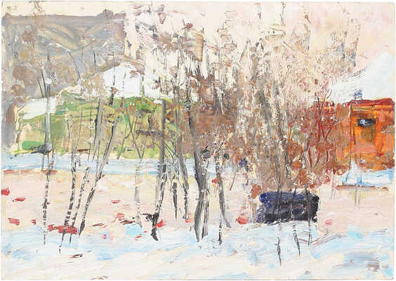 Кузнецов Николай Дмитриевич. Зимний день